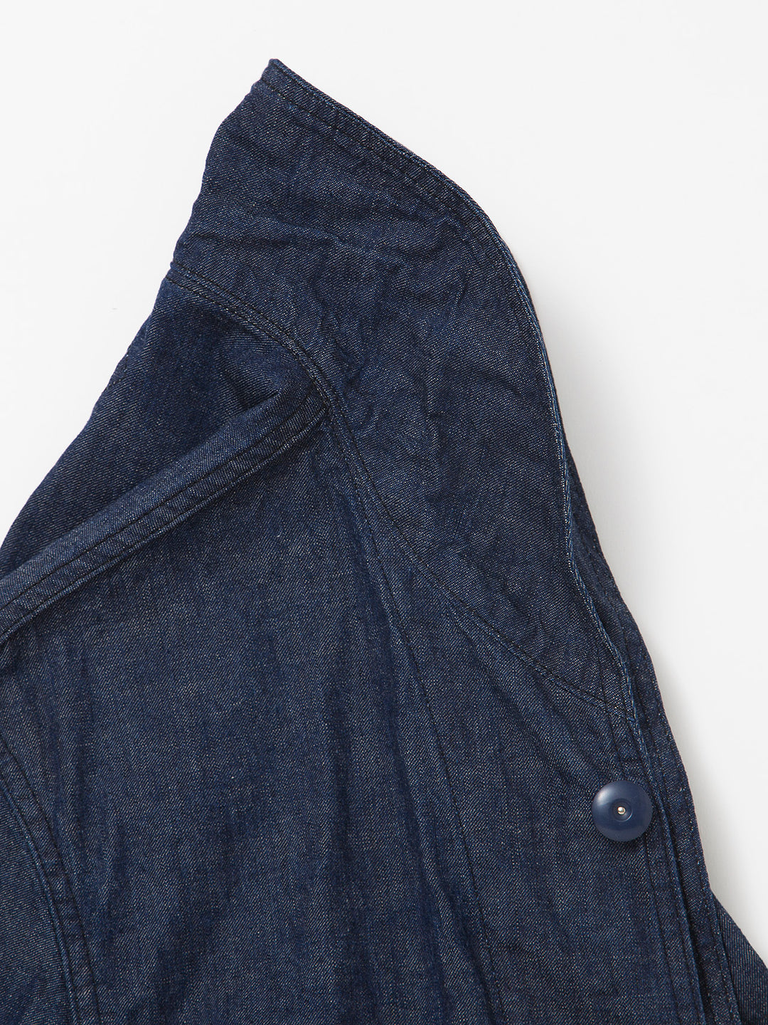 CJ004・Utility Navy Jumper / High Density Indigo Denim