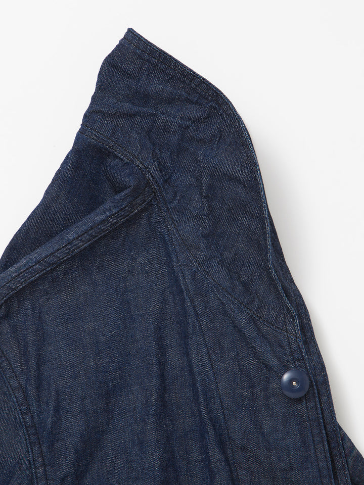 CJ004・Utility Navy Jumper / High Density Indigo Denim