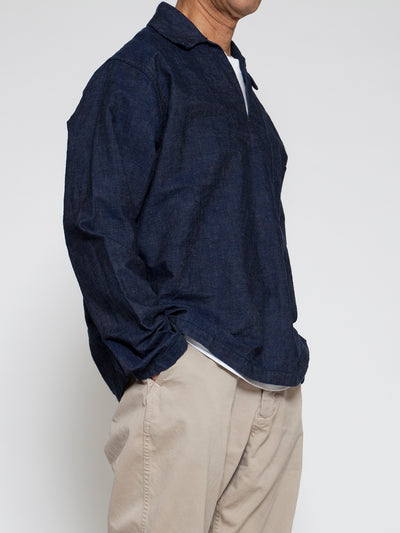 CJ005 - CORONA・Utility Sailor Jacket / 8.5oz High Density Indigo Denim