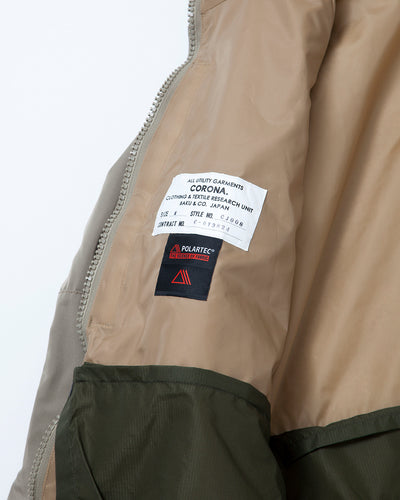 CJ008 - CORONA・G-1 Parka Coat / Ester Gabardine - Beige