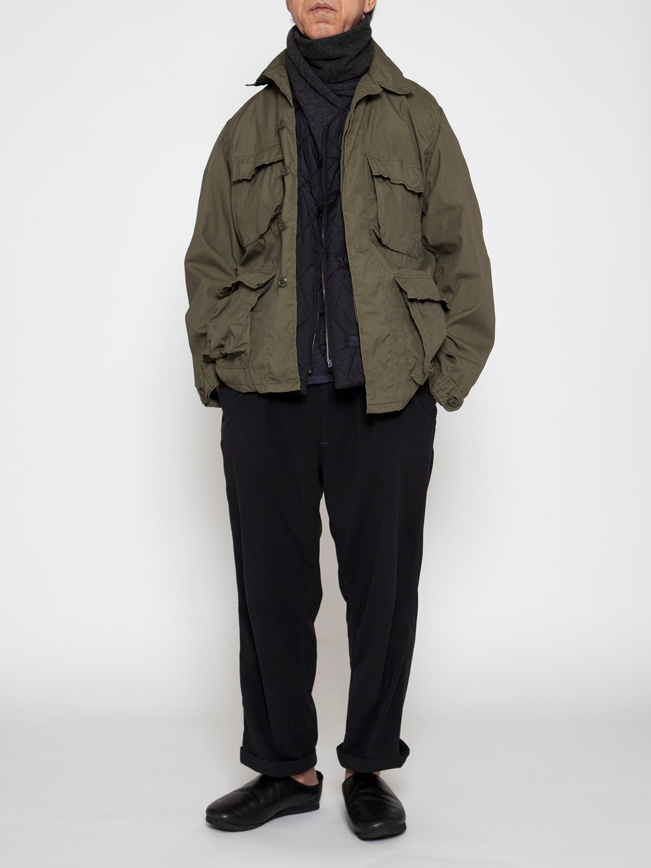 CJ025 - CORONA・B.D.U Jacket 22 / M-51 NYCO Parka Shell - OD