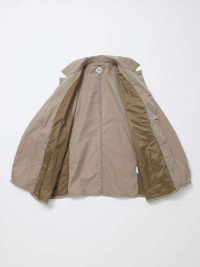 CJ034 - CORONA・Utility Work Coat / High Density Chambray Gabardine - Beige