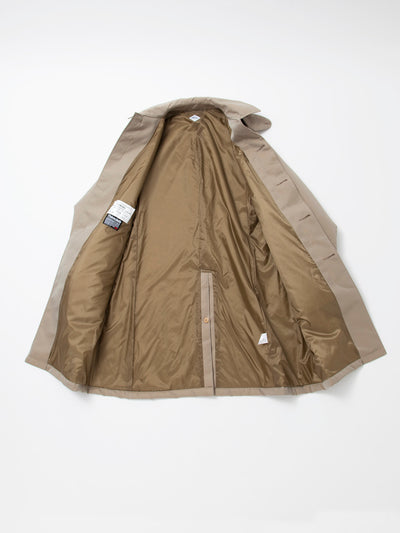 CJ046 - CORONA・Up Duster Coat RB21 / High Density Chambray Gabardine - Beige