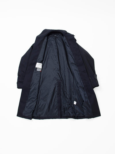 CJ046 - CORONA・Up Duster Coat RB21 / High Density Chambray Gabardine - Midnight Navy