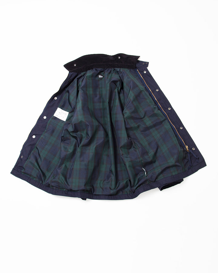 CJ054・A-2 Deck Jacket Long / Ester Gabardine - Navy