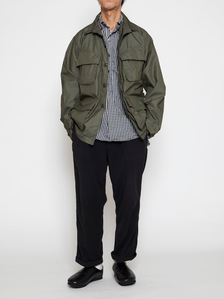 CJ096・Jungle Jacket / USMC M-51 NYCO Blocks - OD