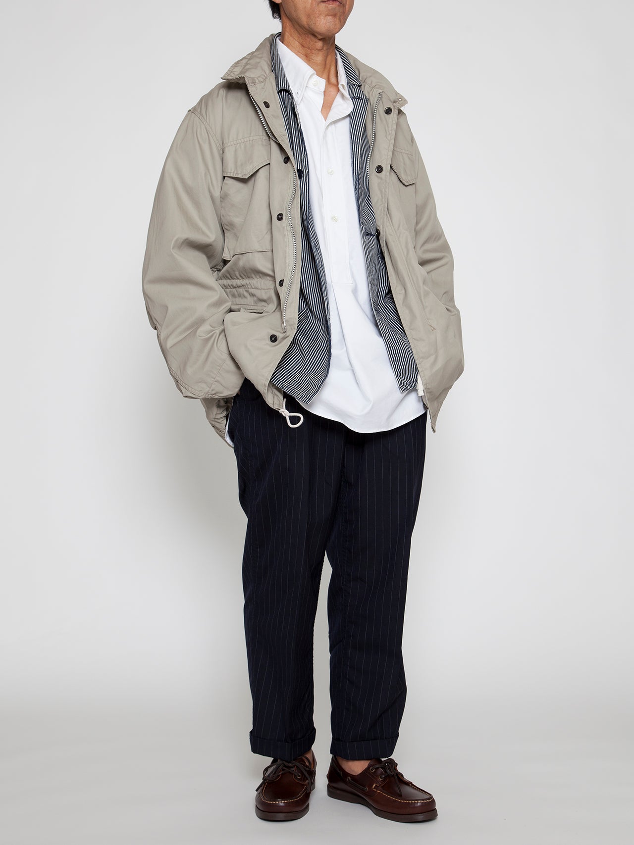 THE CORONA UTILITY   CJ・M Field Jacket / High Density Cotton  Gabardine   Sand Beige