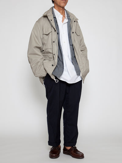 CJ112 - CORONA・M-65 Field Jacket / High Density Cotton Gabardine - Sand Beige