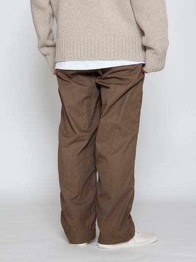 CP026E - CORONA・2T Desert Slacks / High Density Cotton Gabardine - Dark Khaki