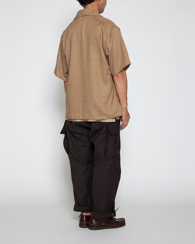 THE CORONA UTILITY・Utility Sailor Short Sleeve Jacket / Khaki