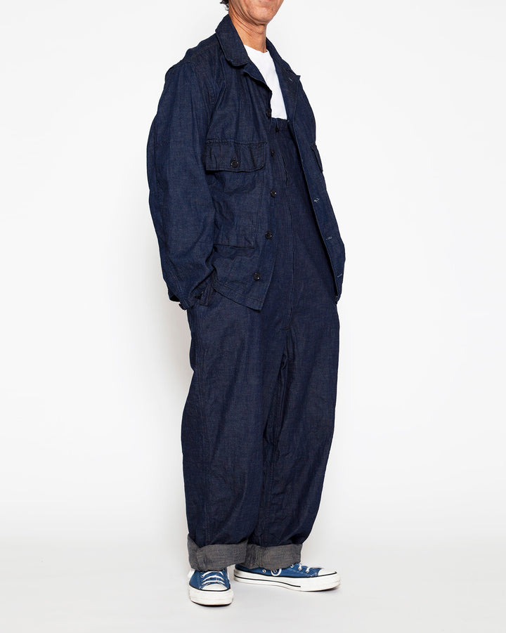 CS022・Navy Utility Jac Shirt / Indigo Denim
