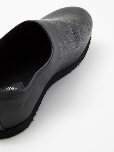 CZ010 - NAKAMURA SHOES × CORONA・Goat Skin Easy Slip-On - Black