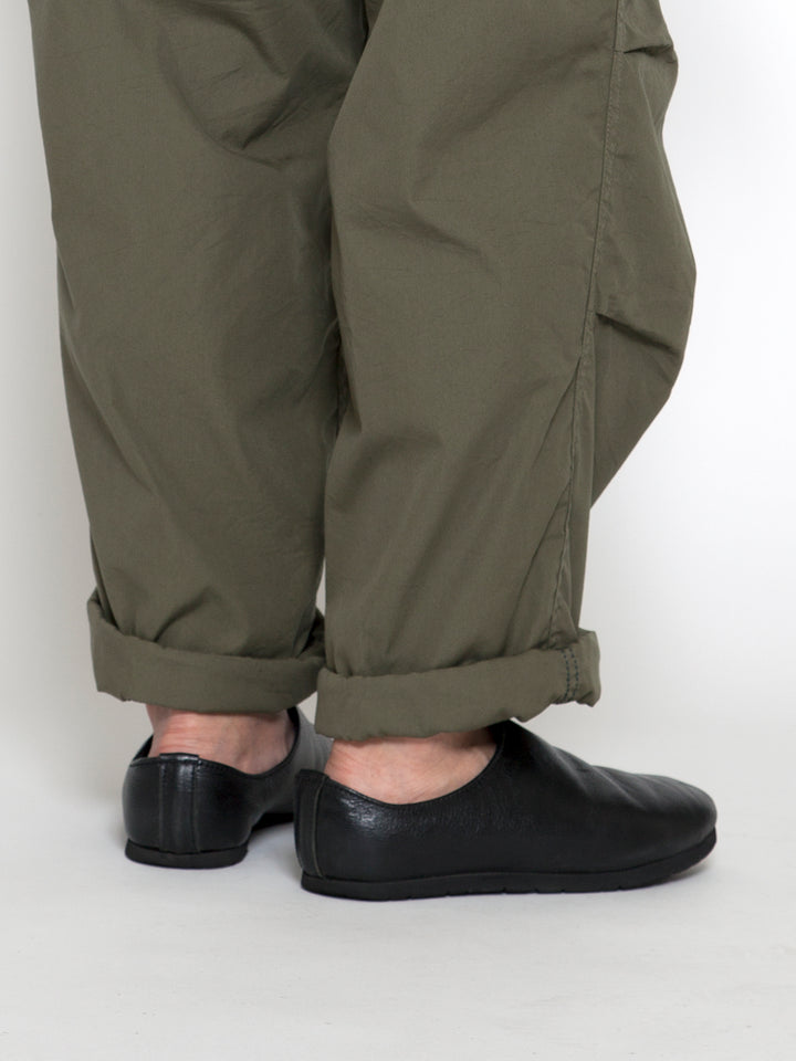 NAKAMURA SHOES × THE CORONA UTILITY - CZ010・Easy Slip-On / Kip Leather - Black