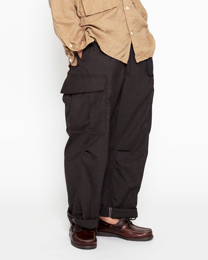 FP006E・JUNGLE EASY SLACKS / Heather Brown