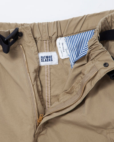 FATIGUE SLACKS - JUNGLE EASY SLACKS / Beige