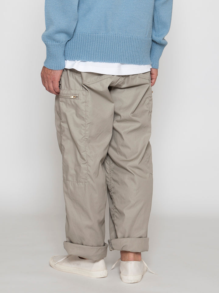 FP008・"ADVISOR SLACKS" / High Density Cotton Gabardine - Sand Beige