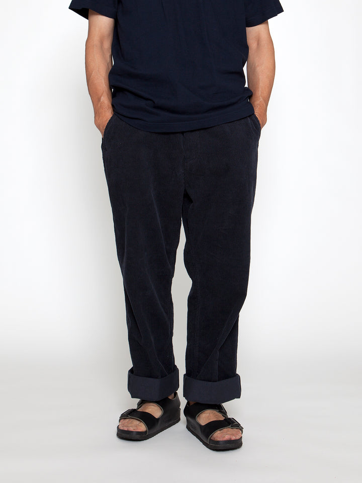 FATIGUE SLACKS - FP010・"DESERT SLACKS" / Cotton Corduroy - Midnight Navy