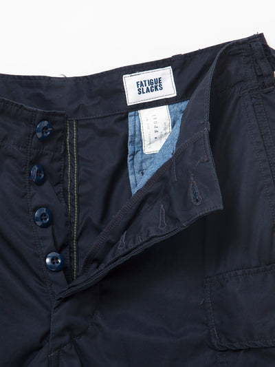 FP013 - FATIGUE SLACKS "VIETNAM SLACKS" / High Density Cotton Gabardine - Midnight Navy