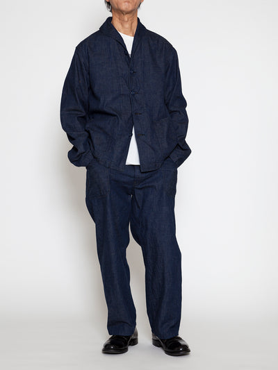 CJ004 - CORONA・Utility Navy Jumper / High Density Indigo Denim