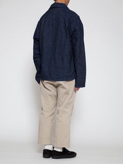 CJ005 - CORONA・Utility Sailor Jacket / 8.5oz High Density Indigo Denim