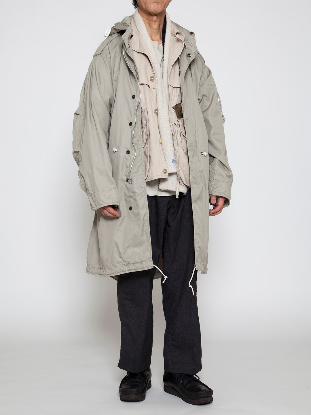 THE CORONA UTILITY - CJ011・M-51 Parka Shell / High Density Cotton Gabardine - Sand Beige