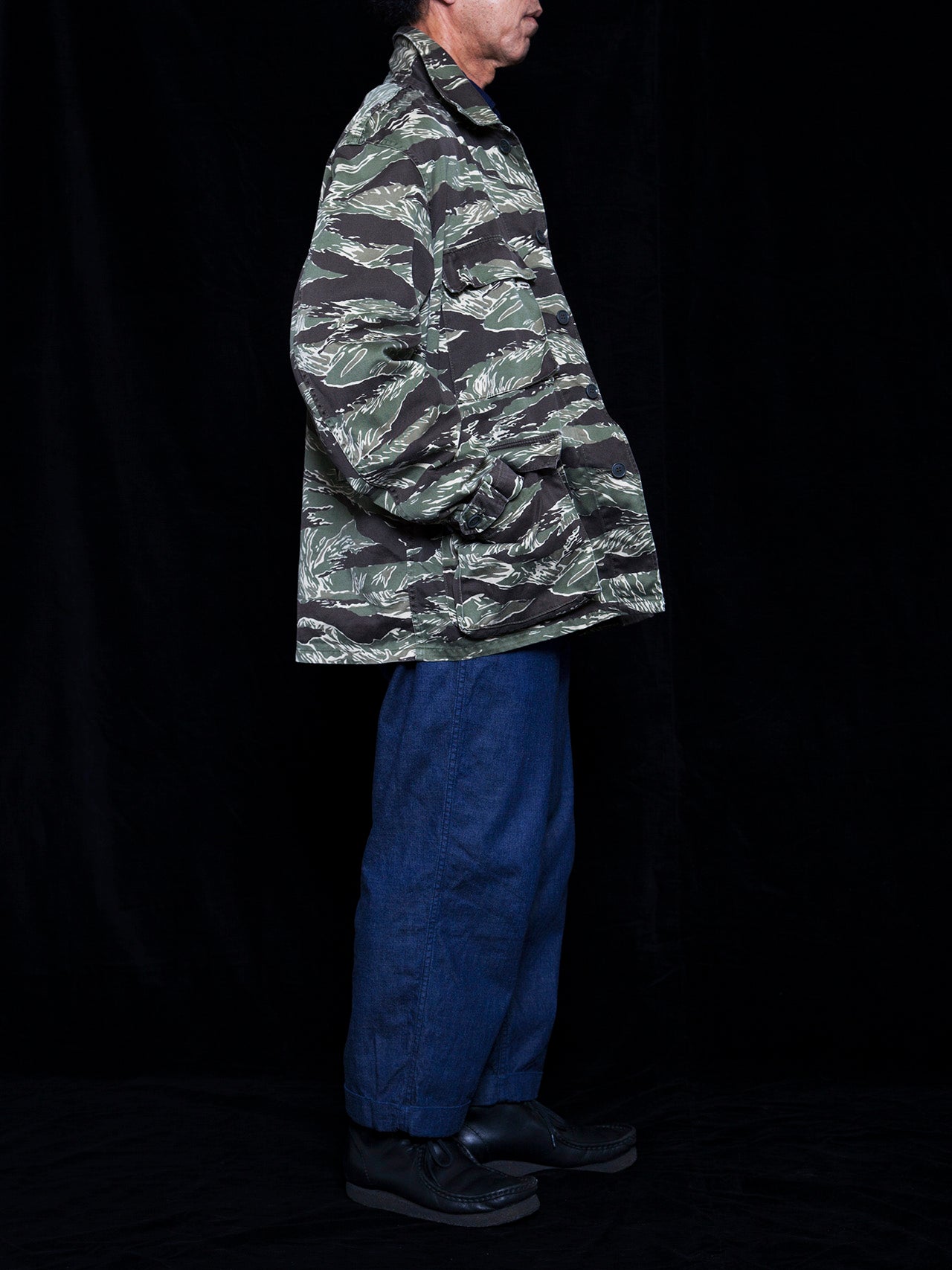 THE CORONA UTILITY・B.D.U Jacket / Tiger Stripe・Combat Fatigue Pattern Twill w/Special Bio Wash