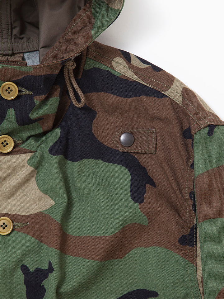 CJ039・Kerry's Parka 20 / NYCO Woodland Camouflage Pattern Twill from U.S