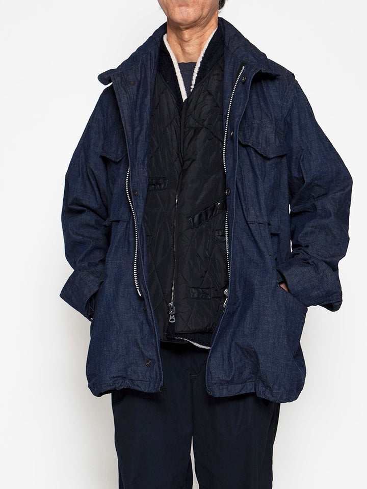 THE CORONA UTILITY - CJ112・M-65 Field Jacket / 8.5oz High Density Indigo Denim