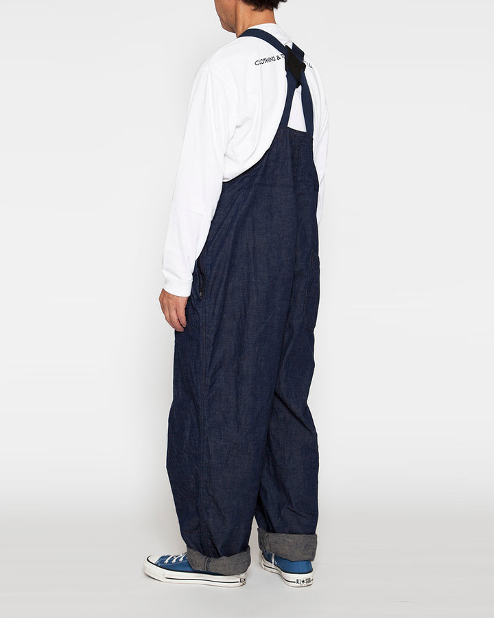 CP037・NAVY OVER PANTS / Indigo Denim