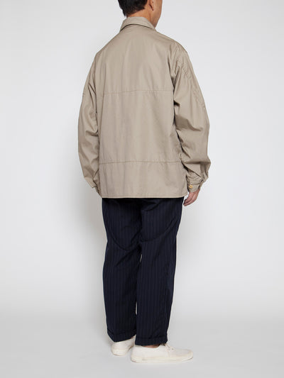 CS008 - CORONA・Utility Pullover Stream Shirt / USMC M-51 NYCO Blocks - Beige