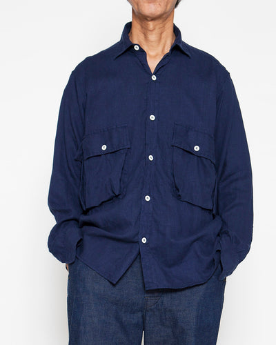THE CORONA UTILITY・Hunter Hiker Jac Shirt / Navy