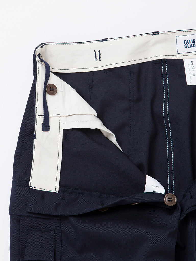 FP003 - FATIGUE SLACKS "T-54 HW SLACKS" / WP Tricotine - Navy
