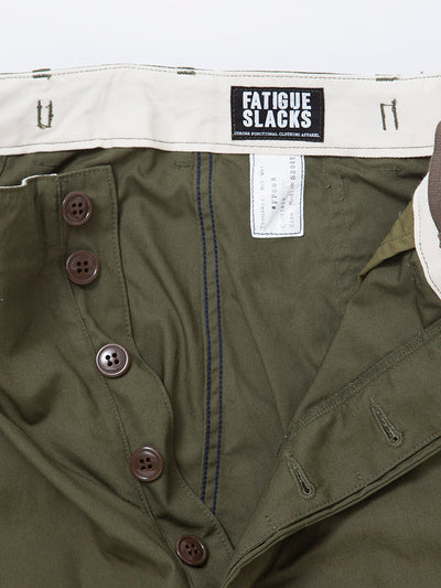 FP003 - FATIGUE SLACKS "T-54 SLACKS" / G-Poplin - OD