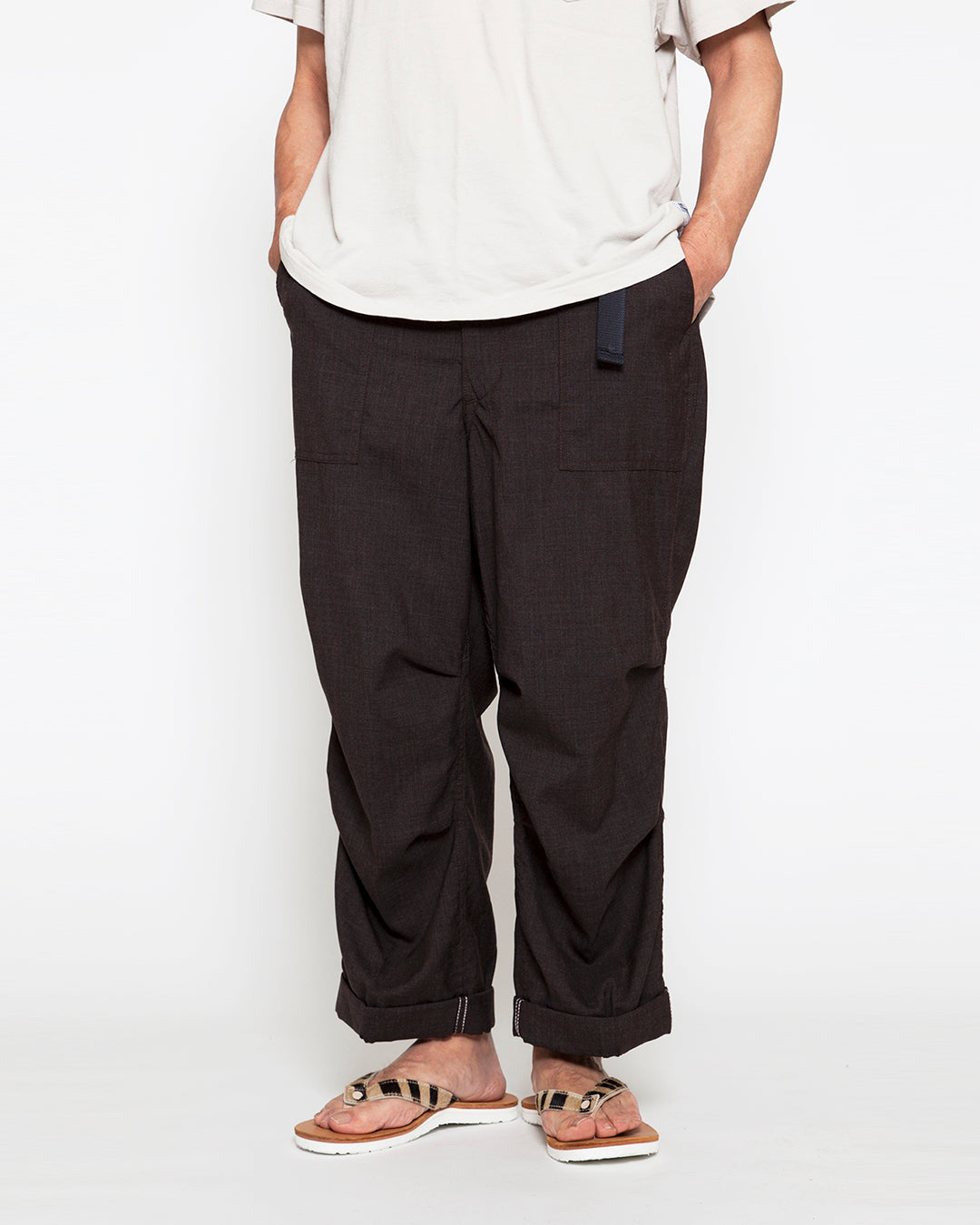 FATIGUE SLACKS - FP005E・AGGRESSOR EASY SLACKS / Heather Brown