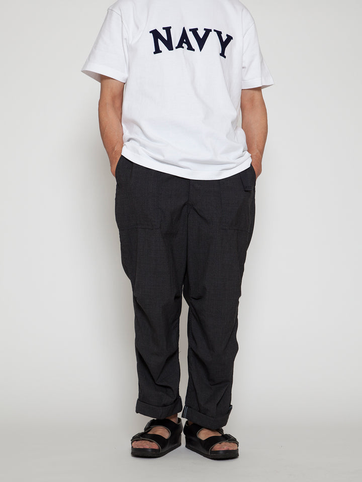 FP005E・"AGGRESSOR EASY SLACKS" / Wool Tropical Cloth - Charcoal