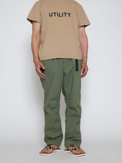 FP007E - FATIGUE SLACKS "EX-48 EASY SLACKS" / Nylon + Cotton Ripstop - Tropical Green