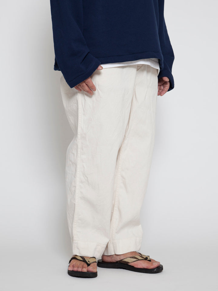 FP018・"UTILITY EASY SLACKS" / Natural Drill
