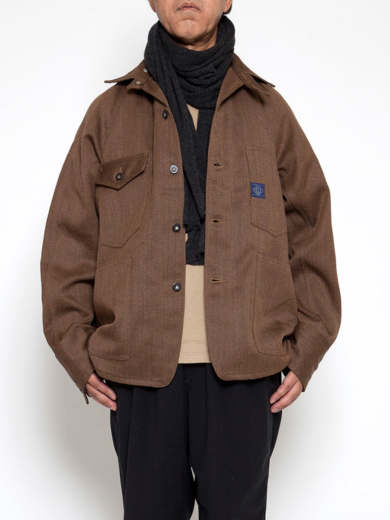 POST O'ALLS × THE CORONA UTILITY - PC1102・ #1102 Engineer's Jacket / CORONA・Cavalry Twill