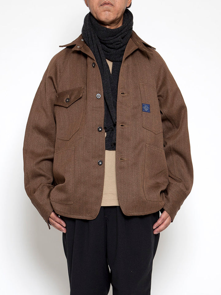 POST O'ALLS × THE CORONA UTILITY - PC1102・ #1102 Engineer's Jacket / CORONA・Cavalry Twill