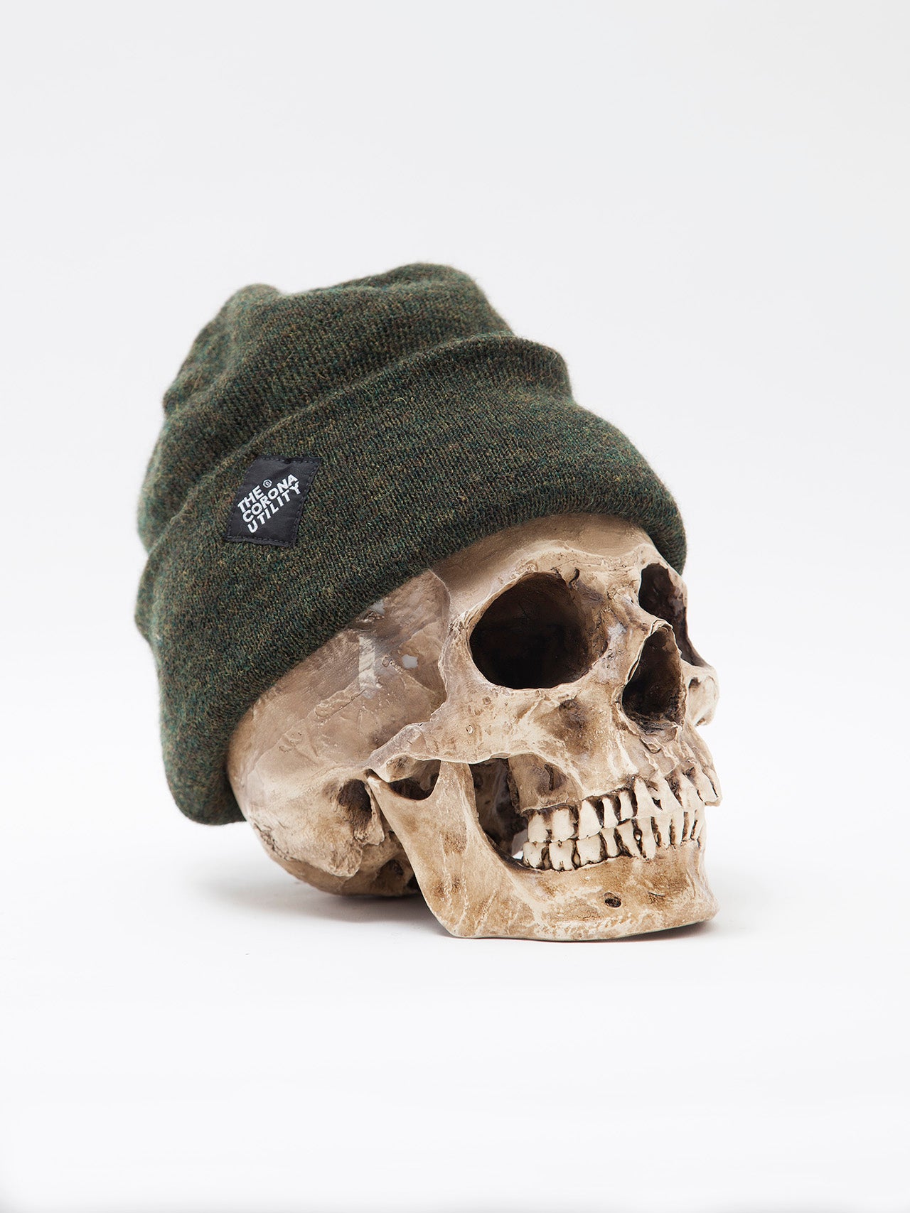 CA004 - CORONA・B.D.U Watch Cap - Ash Grey / Navy / Green